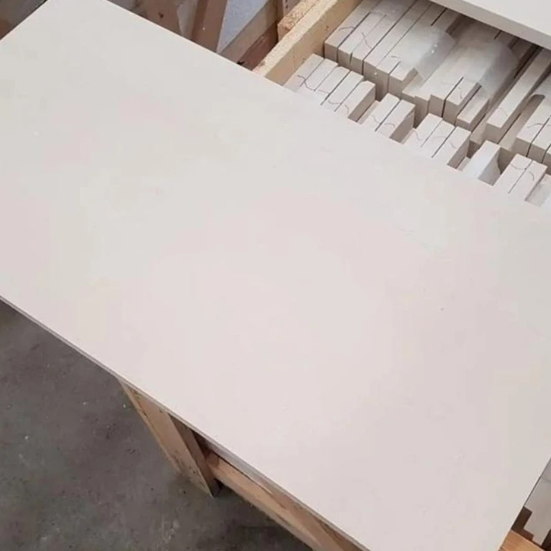 White Limestone Slab